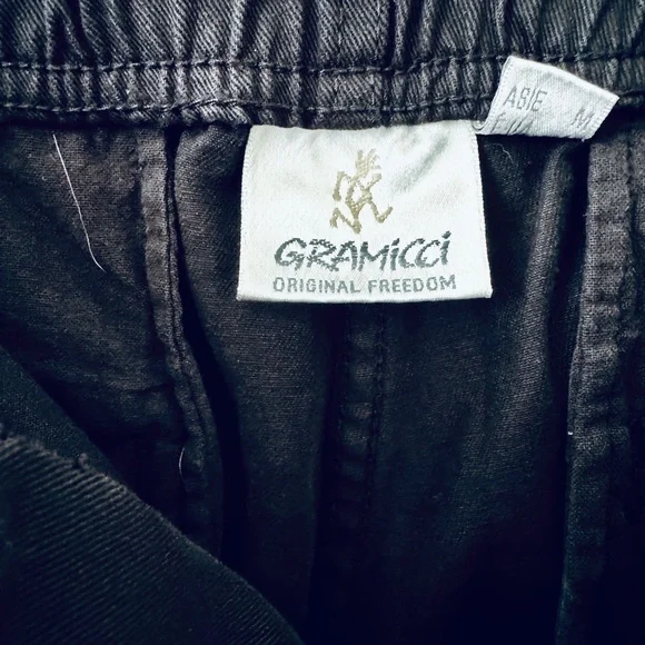 NWT- GRAMICCI Original Freedom Men's Black Twill Casual Pants-Size M - Picture 6 of 6